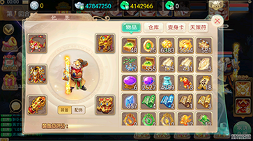 大话逍遥梦回西游手游装备洗练仙器炼化